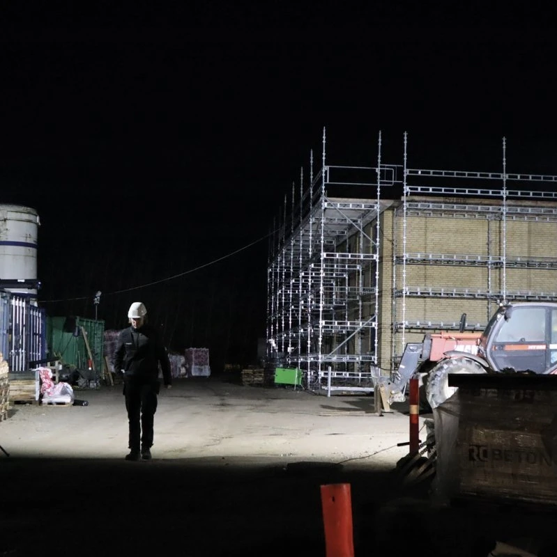Scangrip lempa didelėms darbo vietoms apšviesti 40000 lm SITE LIGHT 40 03.5268