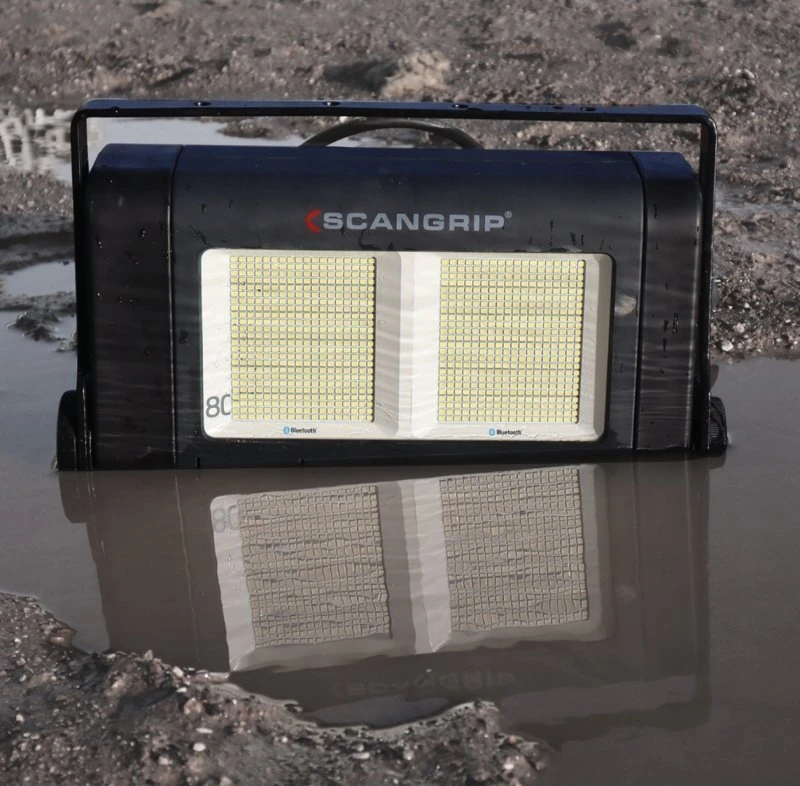 Scangrip lempa didelėms darbo vietoms apšviesti 80000 lm SITE LIGHT 80 03.5269