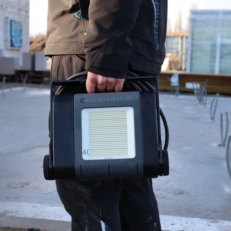 Scangrip lempa didelėms darbo vietoms apšviesti 40000 lm SITE LIGHT 40 03.5268