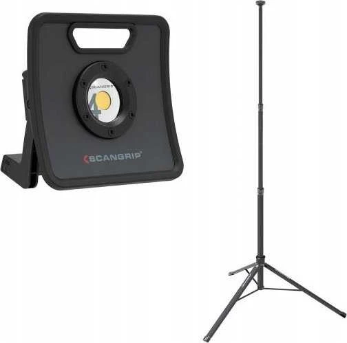 COB LED darbo lempa 4000 liumenų, NOVA 4K, SCANGRIP 03.5440 + trikojis 2m 03.5685 [49.0442]