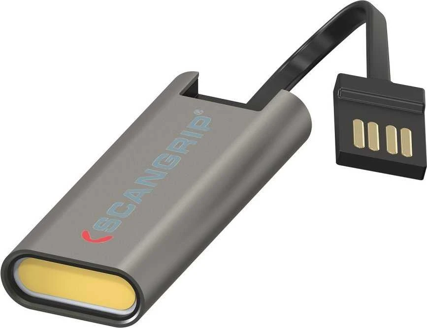 Įkraunamas LED raktų pakabukas-žibintuvėlis Scangrip FLASH MICRO R, 75lm