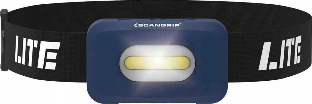 Galvos lempa Scangrip HEAD LITE S, 140 lm, 2 x AAA, IP30