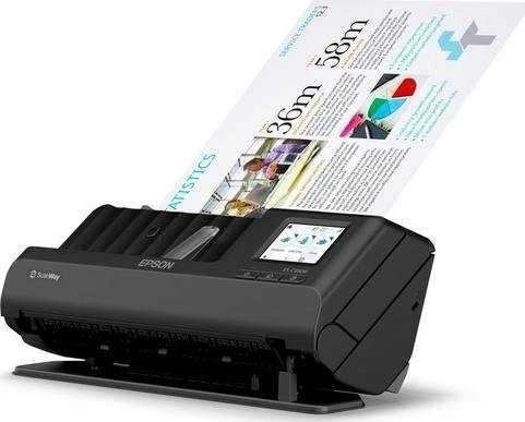 Skeneris Epson | Kompaktiškas tinklo skaitytuvas | ES-C380W | Lakštinis | Bevielis