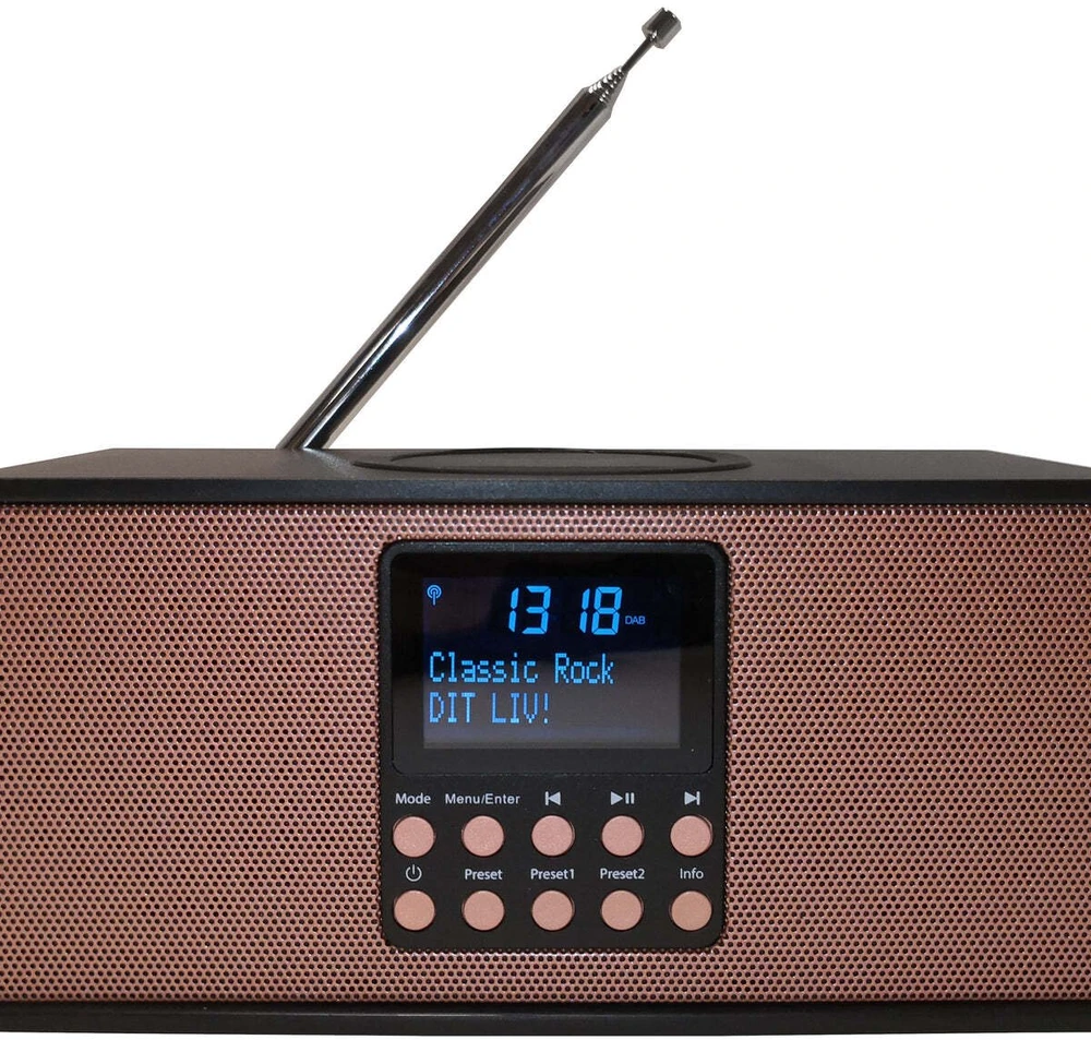 Radijas Scansonic Scansonic PA8001 DAB+ su belaidžiu įkrovikliu