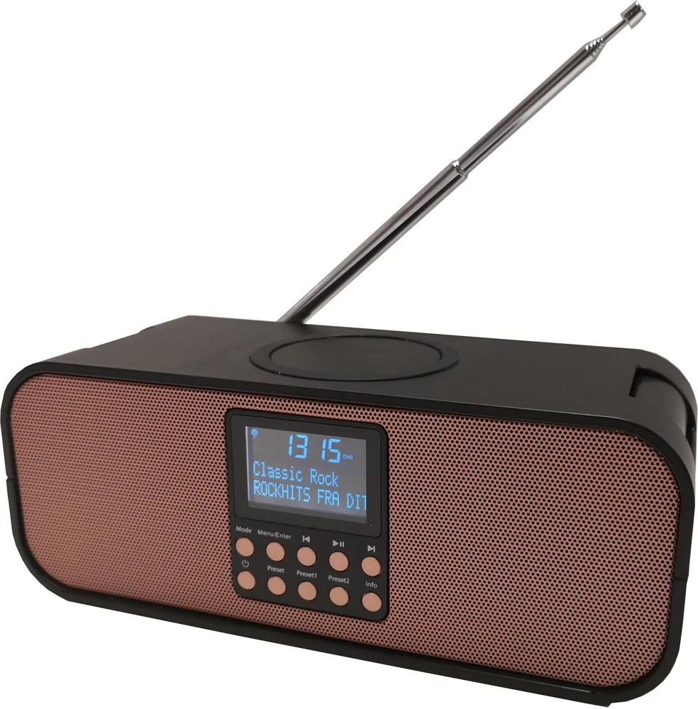 Radijas Scansonic Scansonic PA8001 DAB+ su belaidžiu įkrovikliu