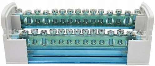 Schelinger Paskirstymo blokas 30 gnybtų 2x15 (11x5,3 mm + 2x7,5 mm + 2x9,1 mm)