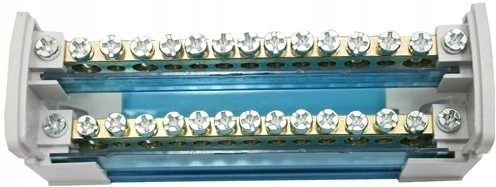 Schelinger Paskirstymo blokas 30 gnybtų 2x15 (11x5,3 mm + 2x7,5 mm + 2x9,1 mm)