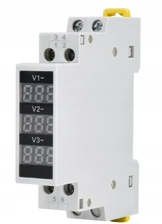 Wskażnik napięcia 3F CYFROWY 80-500V SCHELINGER