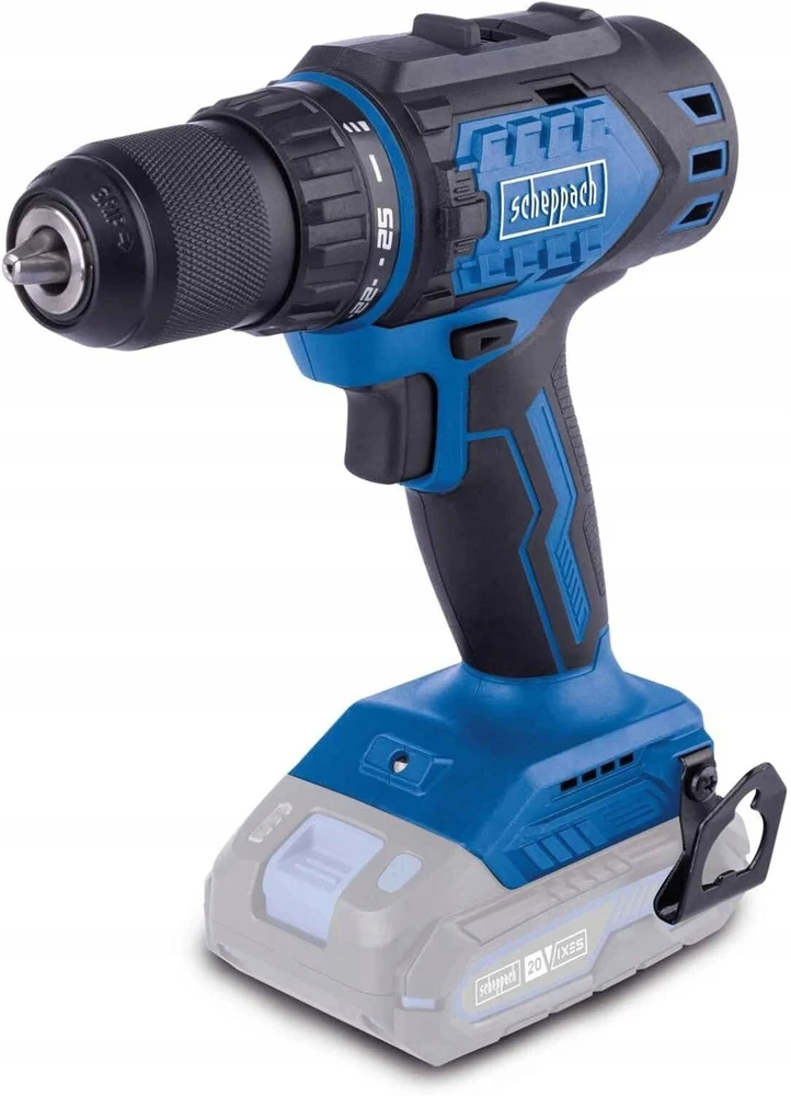 Akumuliatorinis suktuvas/gręžtuvas BC-DD60-X 20V, korpusas, Scheppach