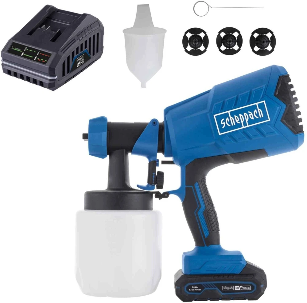 Akumuliatorinė dažymo purškimo sistema C-APS700-X – SET S, Scheppach