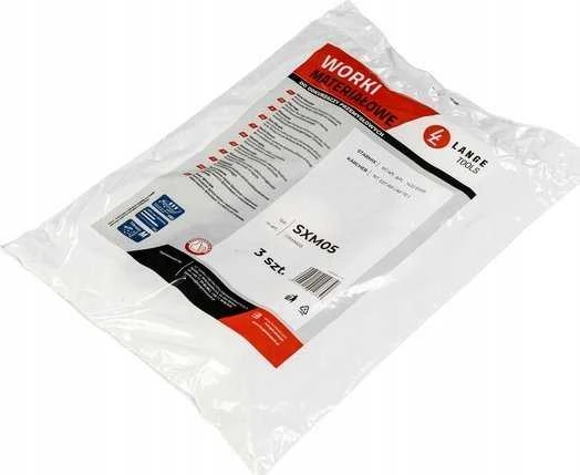 Scheppach dulkių siurblio maišelis LangeTools medžiaginiai maišeliai Starmix eCraft 22 l, 3 vnt.