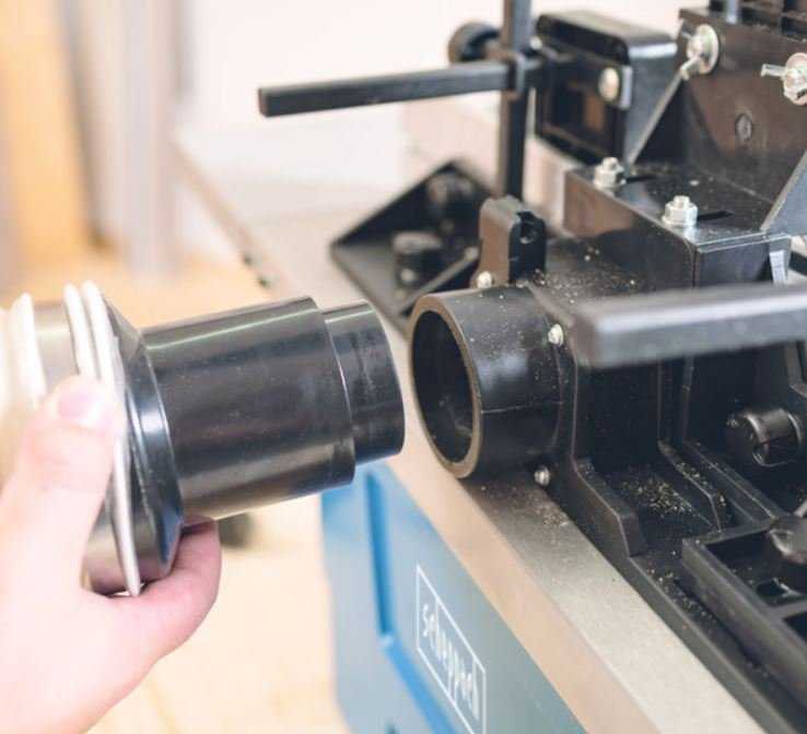 Medienos frezavimo staklės HF50, Scheppach