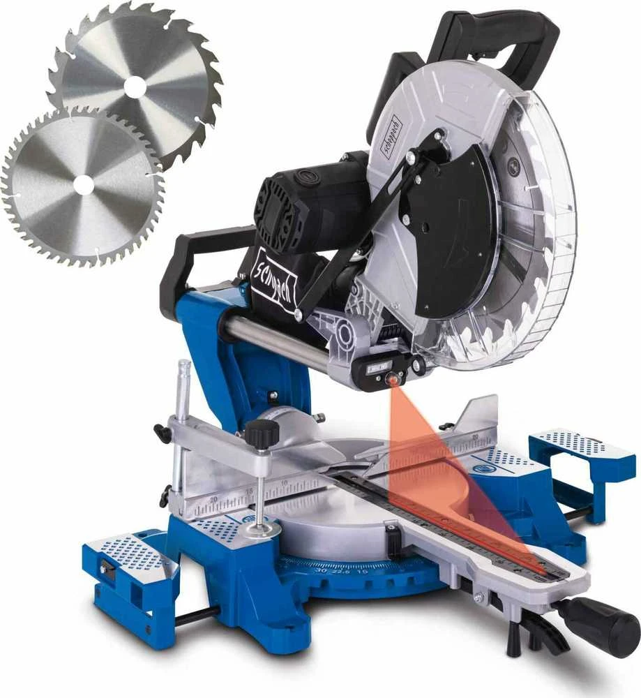 Skersinio pjovimo staklės HM140L + papildomas pjovimo diskas, Scheppach