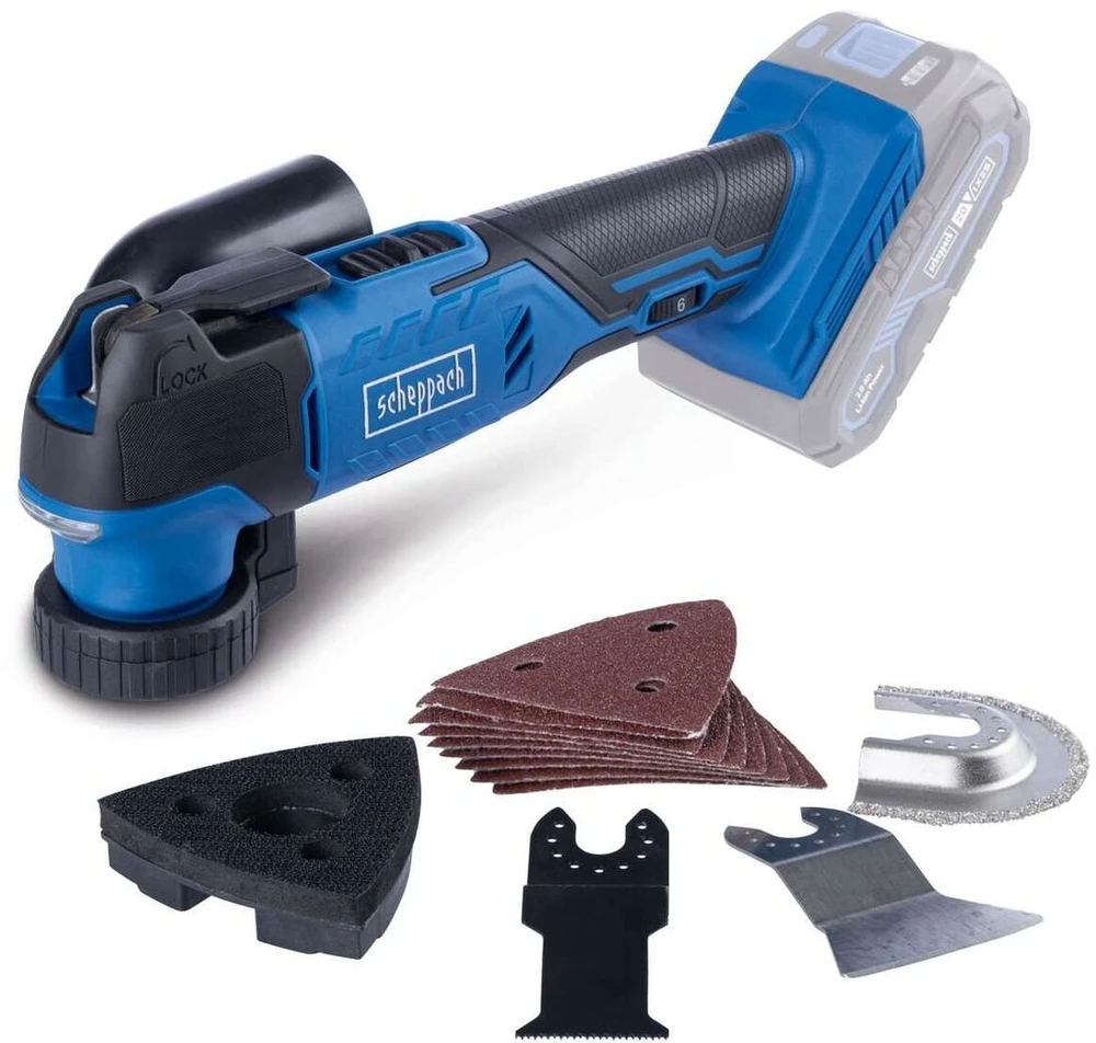 Akumuliatorinis daugiafunkcinis įrankis C-MT40-X 20V, korpus, Scheppach