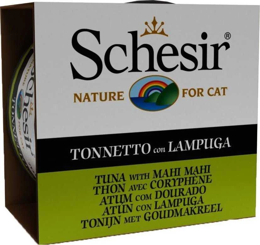 Agras Pet Foods Drėgnas Kačių Maistas - Schesir Želė Su Tunu Ir Mahi Mahi, 85g