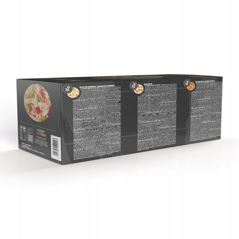 Schesir Taste the world rinkinys, šlapias maistas, šunims, įvairių skonių, 6x150 g, konservai