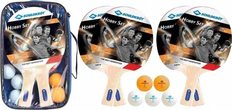 Schildkrot Hobby Rinkinys stalo teniso raketės, dėklas, kamuoliukai MTS788603