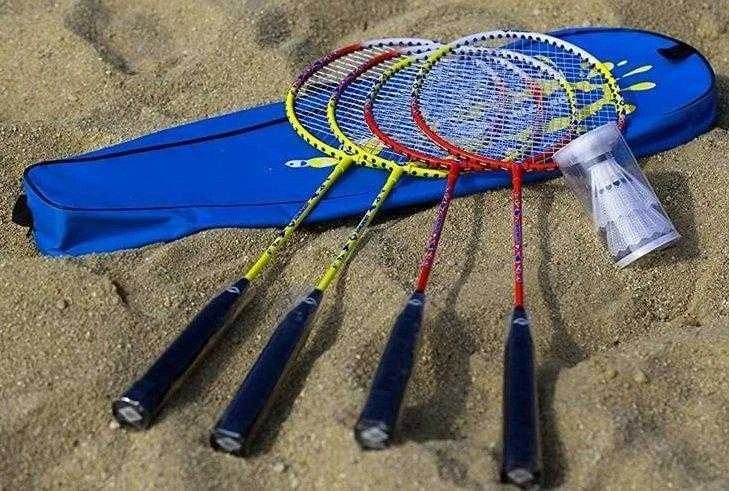 Badmintono komplektas Schildkröt, 4 vnt.