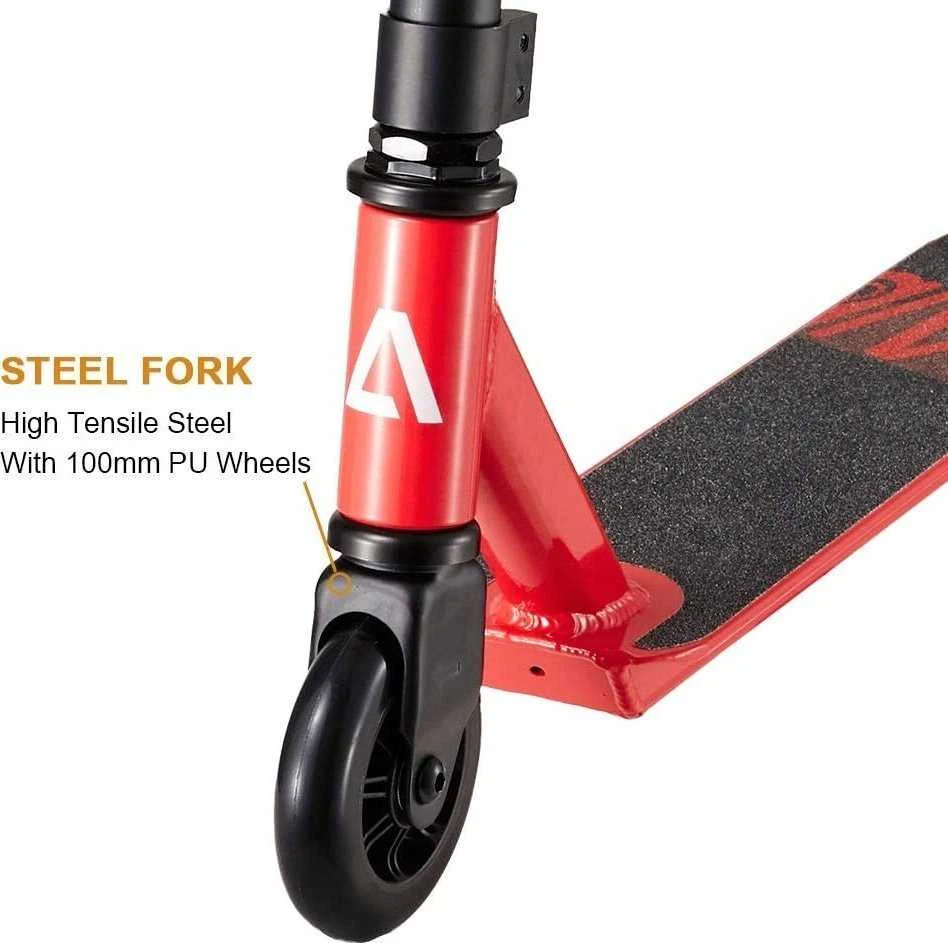 Paspirtukas Schildkrot SFW HUL. JUNIOR Stunt FLIP WHIP - red