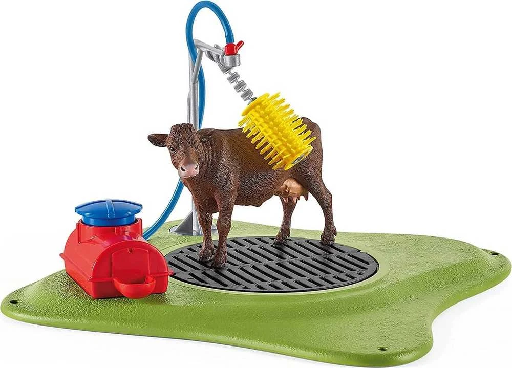 SCHLEICH FARM WORLD Karvių prausimo stotis