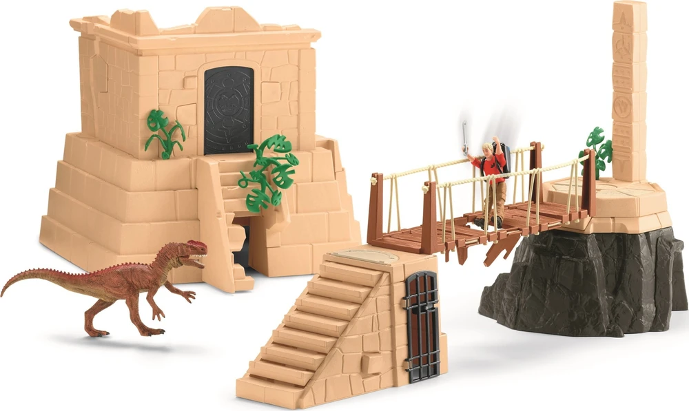 Schleich Figūrėlių rinkinys dinozaurų šventyklos nuotykiams