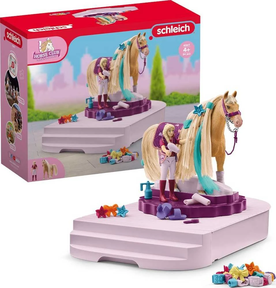 SCHLEICH SOFIA´S BEAUTIES Žirgų priežiūros stotelė