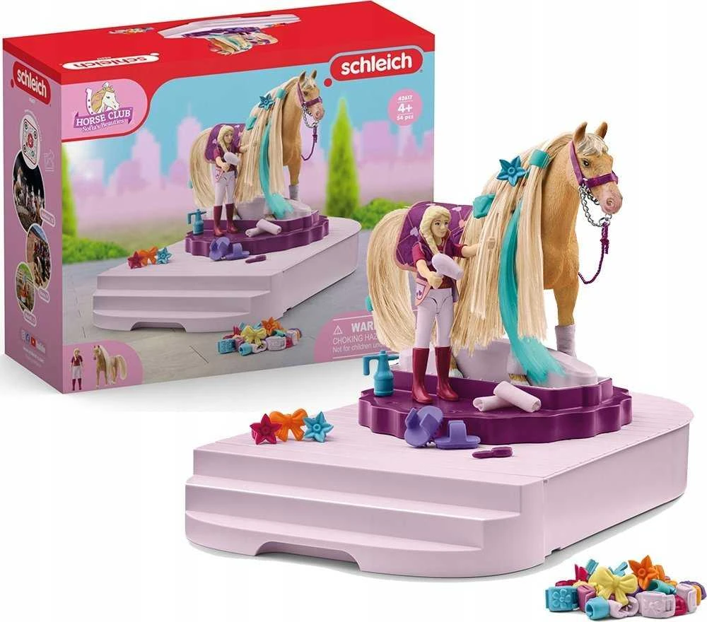 SCHLEICH SOFIA´S BEAUTIES Žirgų priežiūros stotelė