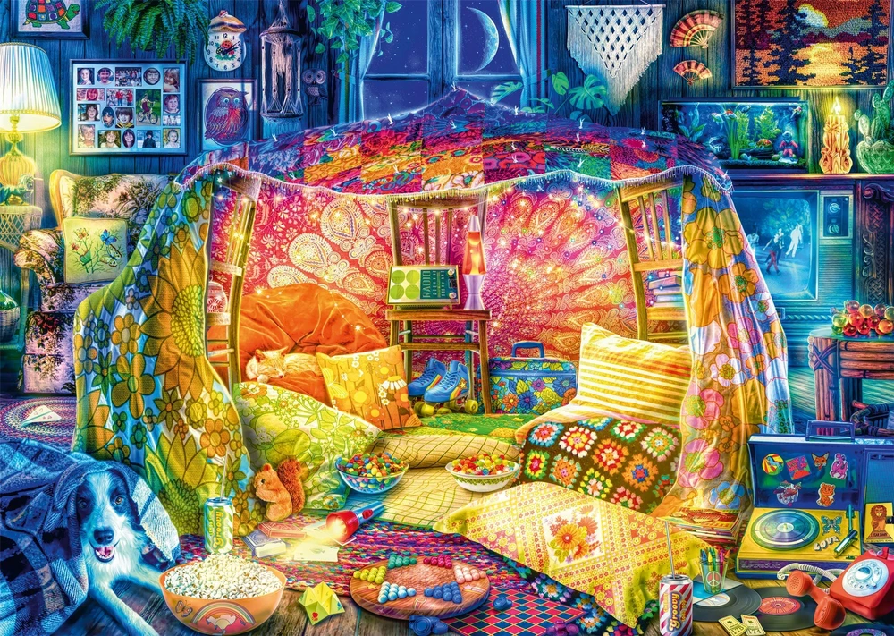 Dėlionė Schmidt Spiele Puzzle PQ 1000 Cozy Hideout G2