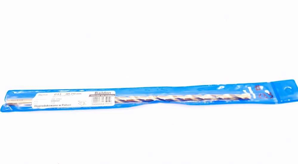 Wiertło Ypač ilgas grąžtas plienui ir ketui DIN 1869 8,5 mm, 305–210 mm, HSS