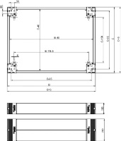 Schneider Electric Schneider 100 x 400mm (NSYSPS4100)