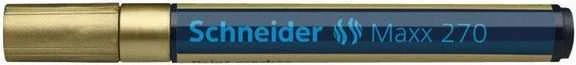 Schneder Žymeklis Schneider Paint Marker Maxx 270, 1-3mm, su aliejiniu tušu, auksinės spalvos