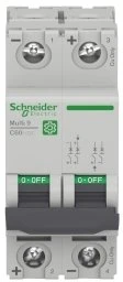 Schneider Automatinis grandinės pertraukiklis 2P C 6A DC Multi 9 M9U21206