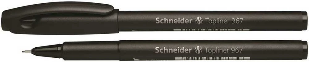 Schneiders13 Rašiklis Schneider Topliner 967, juodas