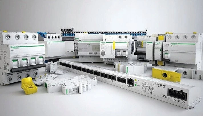 Schneider Galios kontaktorius Easy TeSys Control AC-3, 12A, 3P (1NC), ritė 24V DC LC1E1201BD