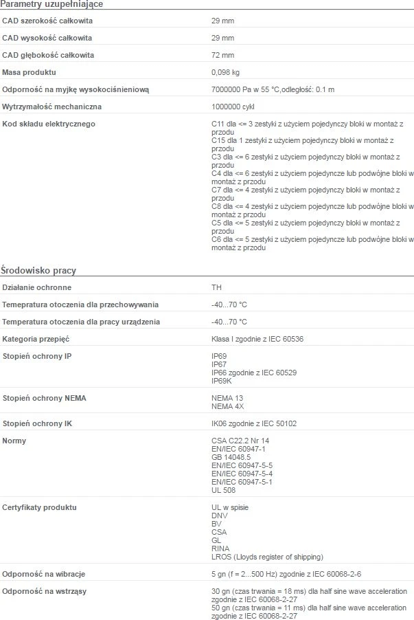 Schneider Electric 2- point perjungiklis su grįžimo raktu (ZB4BG2)
