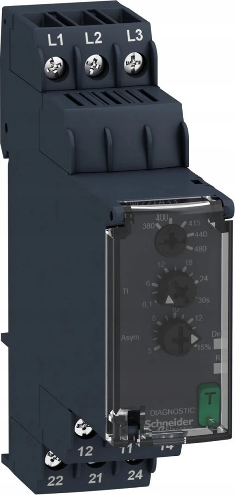 Schneider Electric 3 FAZIŲ VALDYMO RELĖ. ASY 304576VAC RM22TA33