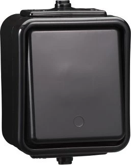 Schneider WNT600C05 Kedro laiptų jungiklis n/t IP44 juodas WNt-600C WNT600C05