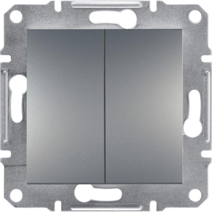 „Schneider Electric Asfora“ šviestuvo jungiklis be rėmelio, plienas (EPH0300162)