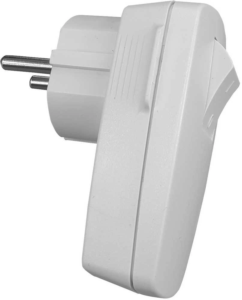 N_L Kištukas su jungikliu N&L, 3P, 16A, 250V, baltos spalvos