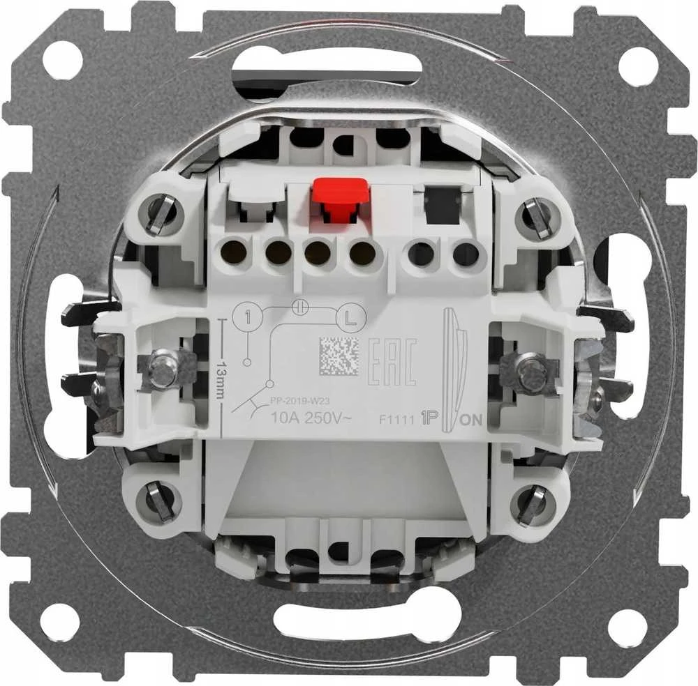 Schneider Electric RINGER Juodas ANTHRACITE CORE DES