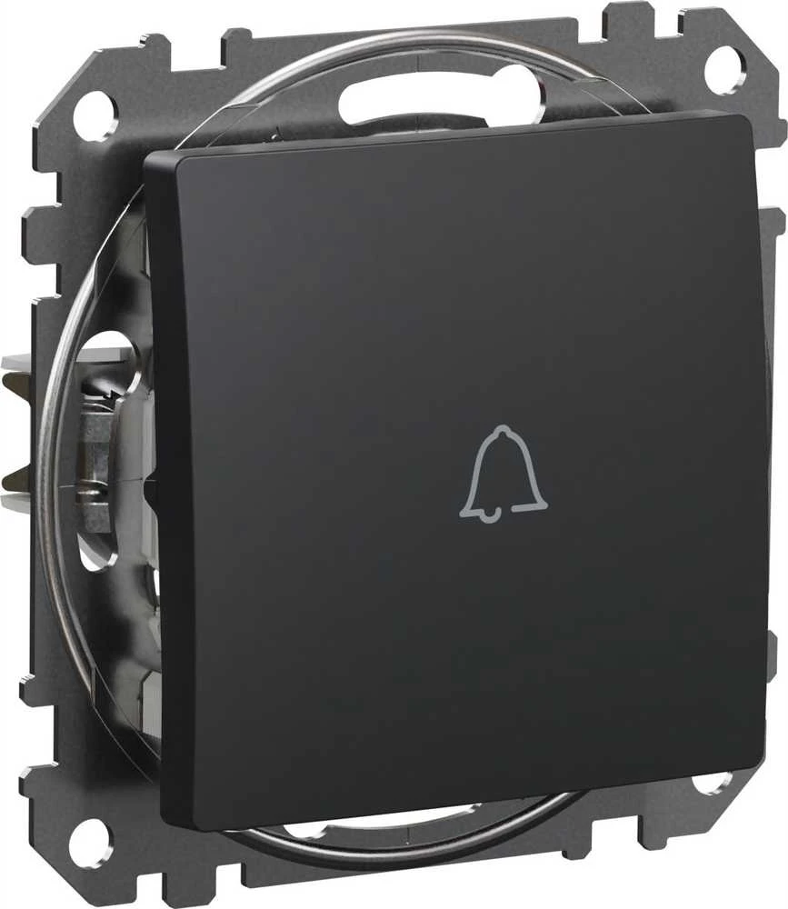 Schneider Electric RINGER Juodas ANTHRACITE CORE DES