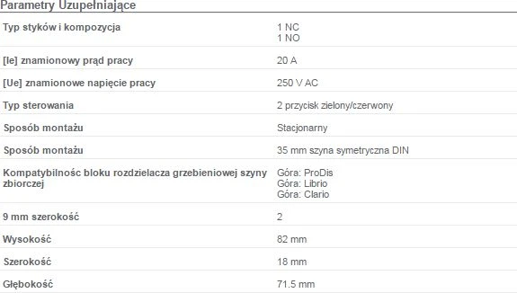 „Schneider Electric“ dvigubas mygtukas žalia/raudona iPB 1 NO - 1 NZ (A9E18034)