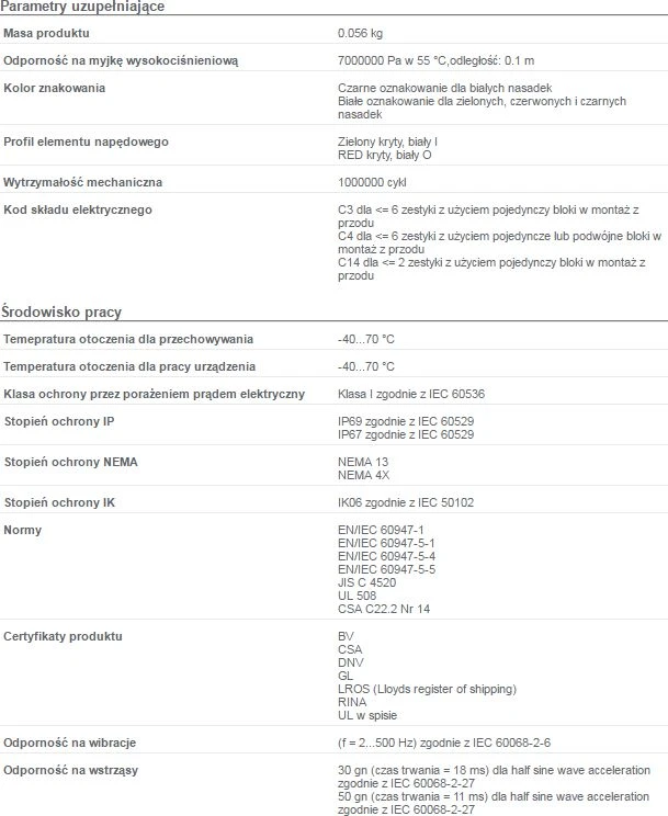 Schneider Electric Dvivietis žalias / raudonas O-- mygtukas be vidinio apšvietimo (ZB4BA7341)