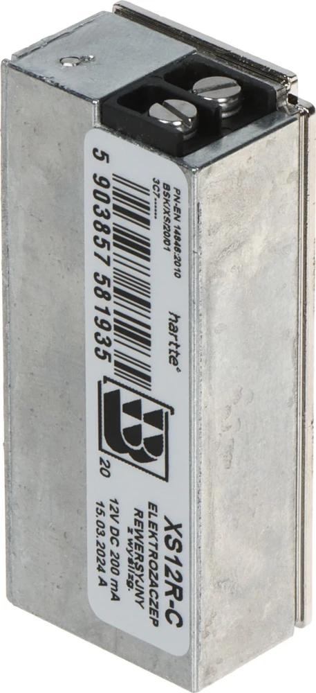 ELEKTROMAGNETINĖ UŽKABA XS12R-C ATBULINĖS EIGOS Hartte BIRA