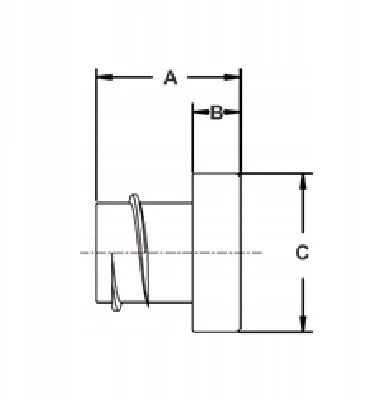 Schneider Electric Peszla užbaigimo elementas Multitite/Multiflex DN 32 264.132.0 /1 vnt./
