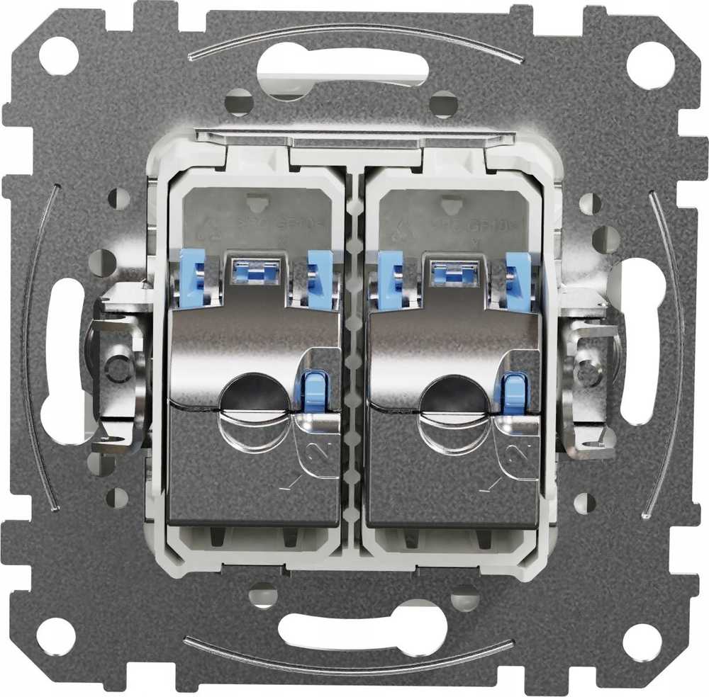 Schneider Electric GN.KOMP.2XRJ45 6STP Baltas CEDD DES