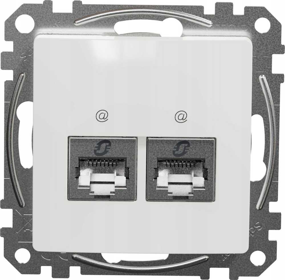 Schneider Electric GN.KOMP.2XRJ45 6STP Baltas CEDD DES