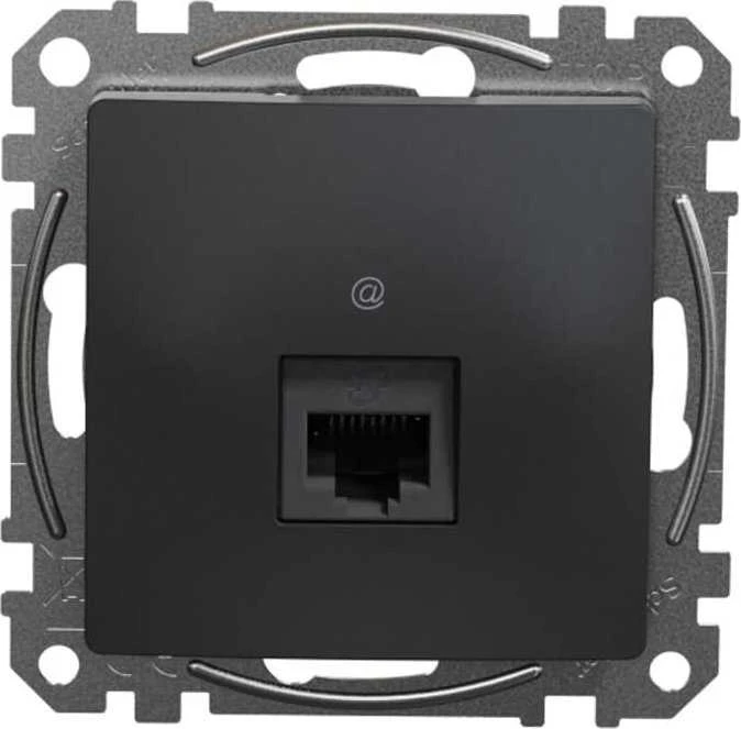 Schneider Electric GN.KOMP.RJ45 5UTP Juodas ANTRA.SEDNA DES