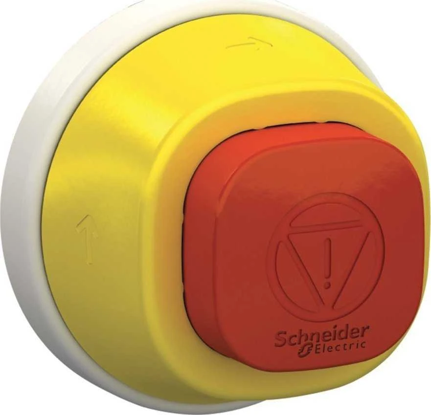 Schneider Electric avarinio stabdymo mygtukas ZB5AS84W00
