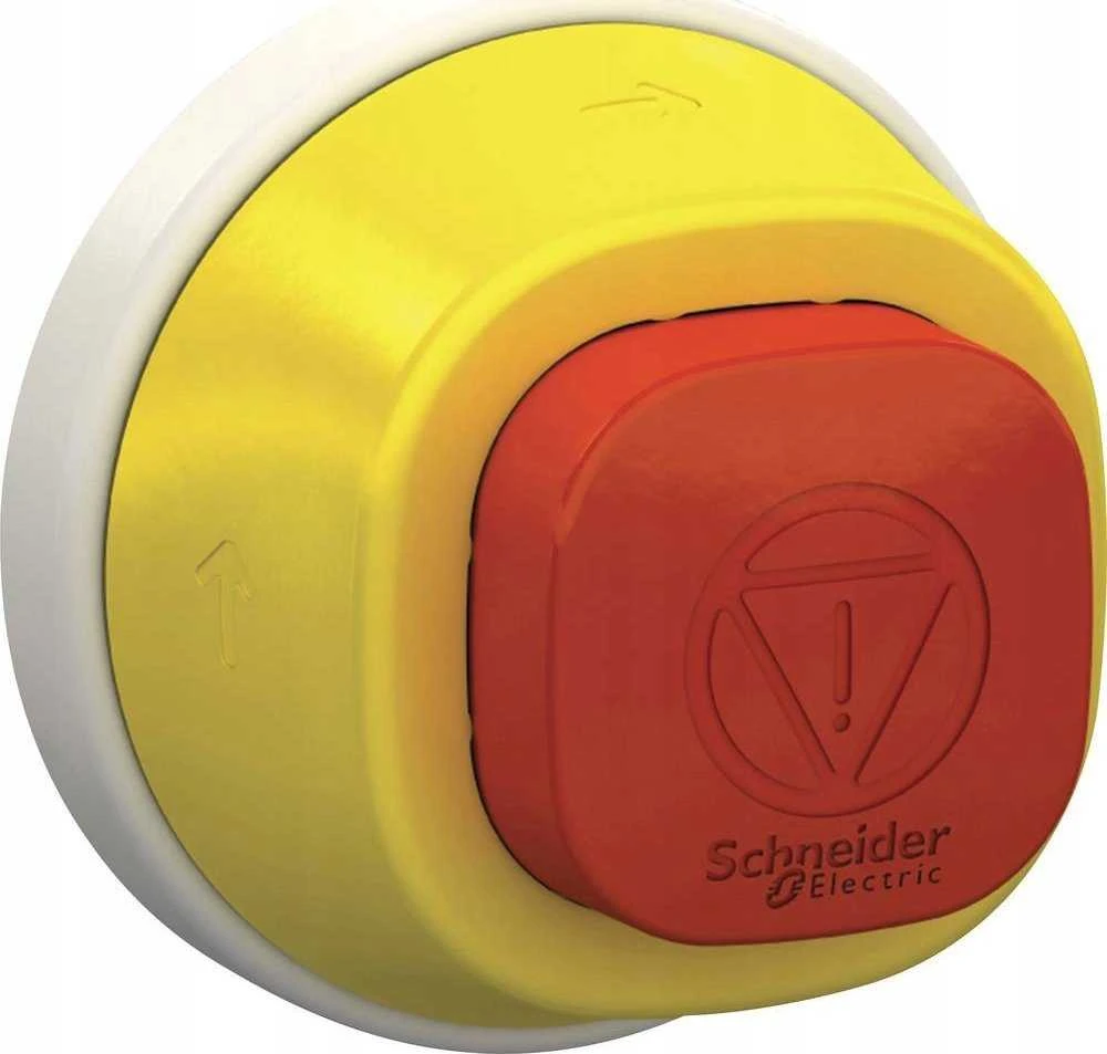 Schneider Electric Harmony XB5 avarinio stabdymo mygtuko galvutė Estop apšvietimas 24V ZB5AS84W2B